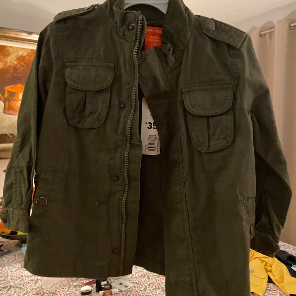 Joe fresh cool army style coat
